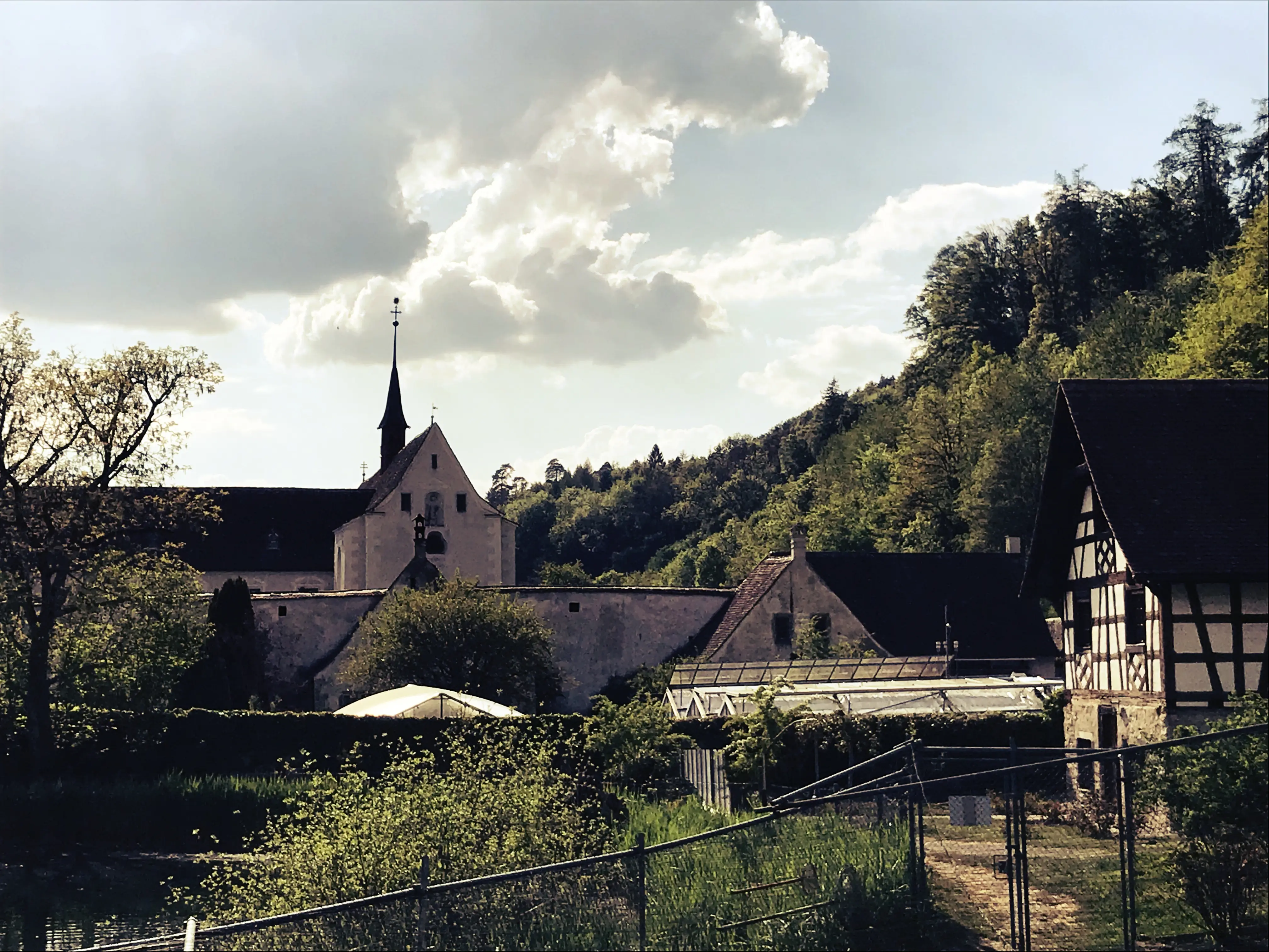 Schon außerhalb des Geländes der Kartause Ittingen lässt sich der Charme des alten Kartäuserklosters erahnen.