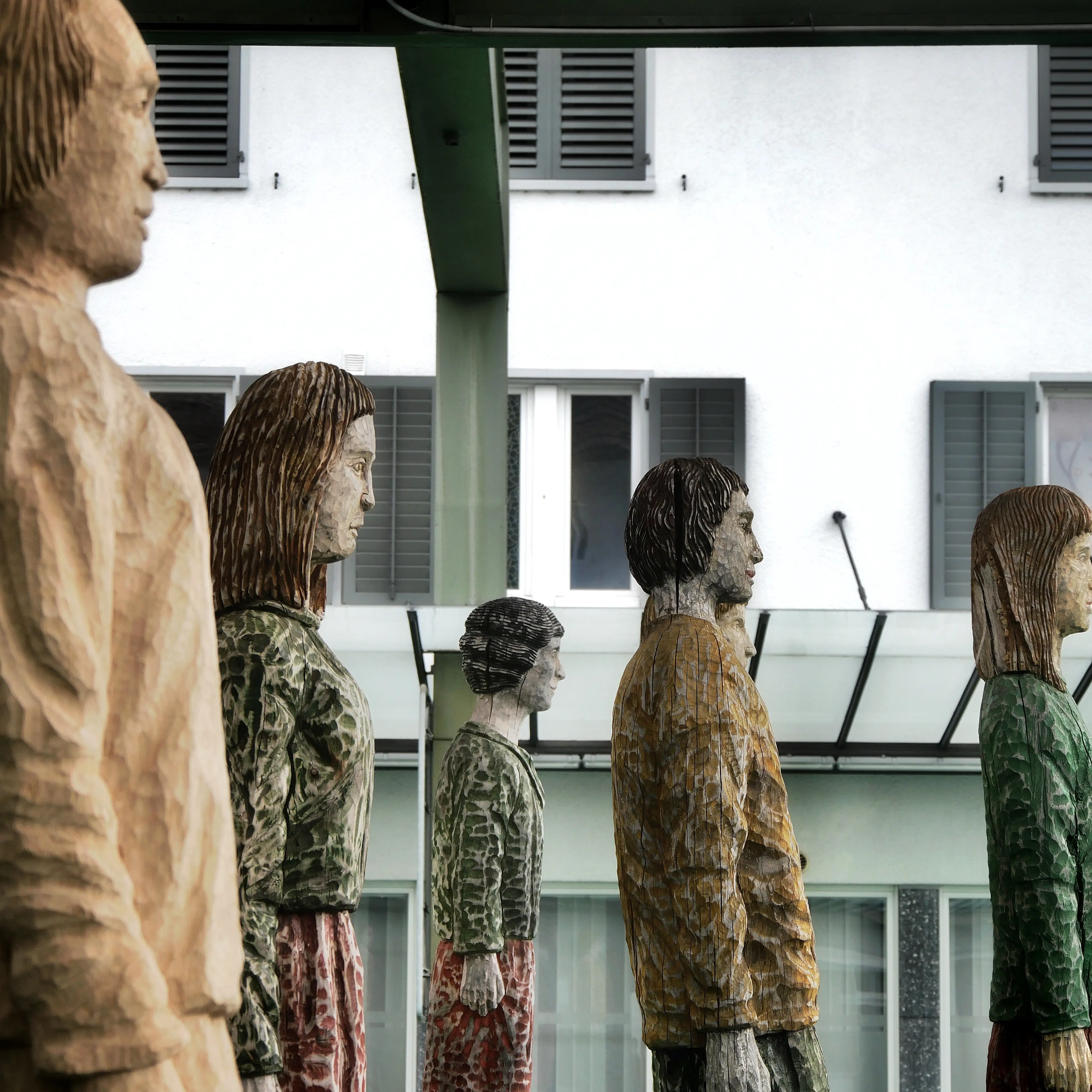 Die Wanderausstellung Odyssey von Robert Koenig stoppt in Kreuzlingen, Schweiz.